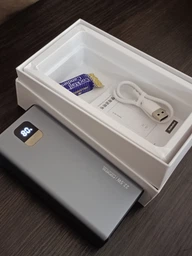 Повербанк 30000 mAh 22.5W Foneng GT300 с LED дисплеем и быстрой зарядкой PD/QC USB-C порт универсальный мощный портативный повербанк 30 000 power bank металлический павербанк для телефона iPhone Samsung роутера планшета фото от покупателей 13