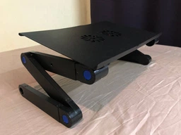 Столик для ноутбука трансформер Laptop Table T8 с USB-охлаждением и подставкой для мышки фото от покупателей 13