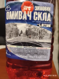 Омыватель стекла Зимний -22°C "Bubble Gum" Lotus УПАКОВКА 2 шт. x 4 л