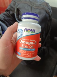 Омега-3 180 ЕПК/120 ДГК Now Foods (Omega-3 180 EPA/120 DHA) 500 желатинових капсул фото від покупців 10