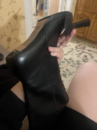Женские зимние сапоги кожаные Ashoes 3057/1 41 26 см Черные (2000000022574)
