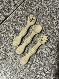 Ложки для начала прикорма набор 3шт pre-spoon для первого прикорма бежевый ПАКУНОК МАЛЮКА
