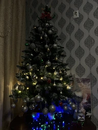 Штучна Ялинка Royal Tree RT-6-1 Олімпійська засніжена 90 см зелена фото от покупателей 10