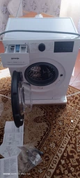 Фронтальная стиральная машина Gorenje, 6 кг, 1000 об/мин, класс энергоэффективности A+++, 435 см, с дисплеем, функцией пара, инверторный двигатель, белая (629053) фото от покупателей 1