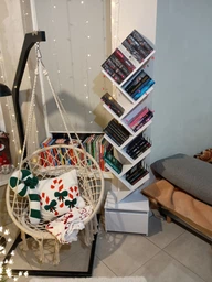 Стелаж для книг "Дерево" 400х28х1645, Нимфея Альба фото від покупців 2