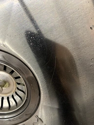 Мийка з нержавіючої сталі AQUAMILL 5050 з PVD покриттям чорна + змішувач з висувною лійкою + дозатор + решітка фото від покупців 1