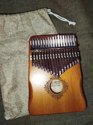 Калимба Enfuntins с 17 клавишами Пальчиковое пианино Kalimba (ENK17BR) фото от покупателей 2