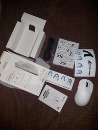 Игровая беспроводная мышь ATTACK SHARK X3 White.