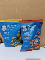 Кукурудзяні снеки Gerber з Полуницею та Бананом для дітей із 7 місяців 28 г (8445291463554) фото від покупців 10