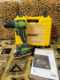 Шуруповерт аккумуляторный Procraft РА-18 PRO (без АКБ и ЗУ)(001840) фото от покупателей 11