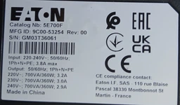 ИБП Eaton 5E 700 UPS FR Gen2 700VA (360W) Black (5E700F) фото от покупателей 1