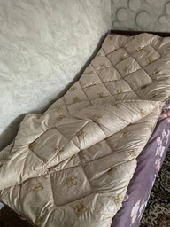 Зимова Ковдра Баранчик Євро 200 х 220 Бежева фото від покупців 1