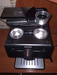 Кофеварка рожковая Krups Authentic C50 XP381810 фото от покупателей 1
