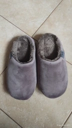 Тапочки домашние велюровые утепленные закрытые Мокко/Шоколад Maybel 42-43 (3078_5)
