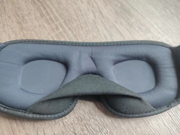 Маска для сна 3D Sleep Eye Mask и медитации дышащая повязка на глаза черная сон маски повязки + подарок: подарочная упаковка и беруши фото от покупателей 19