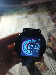 Фитнес-браслет 119PLUS Black (16100)
