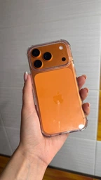Противоударный чехол для iPhone 17 Pro IPAKY Crystal Series с бортиками Прозрачный фото от покупателей 4