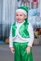 Карнавальный костюм Гномика (зеленый) возраст 3 - 8 лет