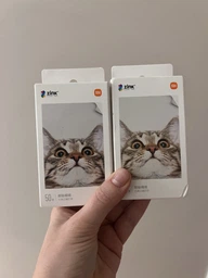 Принтер портативный Mi Pocket photo printer White + Набор бумаги в Подарок фото от покупателей 2