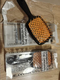 Расческа-щетка SUPERBRUSH AVADONA для распутывания волос, оранжевая