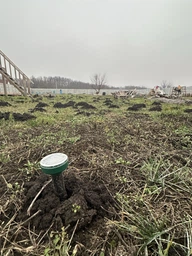Отпугиватель кротов и грызунов ультразвуковой солнечный 4 шт автономный вибрационный репеллер вибропалка антикрот от мышей полёвок крыс землероек водонепроницаемый на солнечной батарее для защиты огорода газона сада растений комплект + гранулы AD49 (881) фото от покупателей 3