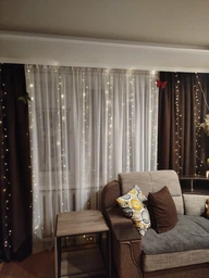 Гірлянда-Завіса Штора 3*3м 300LED USB c Пультом для Прикрас Вікон і Тераси, теплий білий фото от покупателей 4