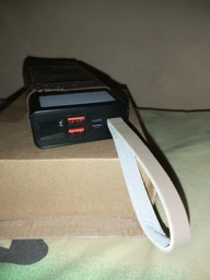 Повербанк 50000 mah 22.5W Qinetiq RQ-50 с LED дисплеем и быстрой зарядкой PD/QC 3 порта кабель Type-C в комплекте powerbank 50 000 павербанк для телефона apple айфона iphone самсунг samsung роутера универсальный павер банк с фонариком + кабель gray фото от покупателей 2