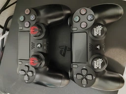 Силіконові накладки на стіки Spider-Man для Sony DualShock PS4 / DualSense PS5 (Чорні, 2шт.) [376412091] фото від покупців 6