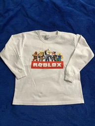 Лонгслив реглан Роблокс 4 (Roblox) серый (RBL gr 04) 152 см