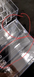 Oрганайзер для косметики Cosmetic Storage Box Акриловый (YU227) фото от покупателей 5