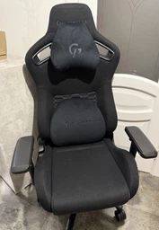 Геймерське ігрове крісло GamePro GC900DB Size XL Fabric Dark Blue фото від покупців 7