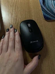 Мышь компьютерная безпроводная XTRIKE ME GW-119 wireless mouse |2.4G/5.2, 800-1200-1600dpi| Черный