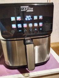 Аэрофритюрница 12 л с двумя тенами Zepline 4200 Вт на 12 программ с силиконовой формой ZP000023588 фото от покупателей 10