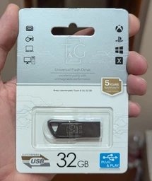 USB Flash Drive T&G 8gb Metal 114 Колір Чорний