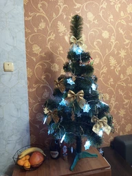 Штучна Ялинка Royal Tree RT-4-1 Принцеса 60 см зелена з інієм фото от покупателей 3