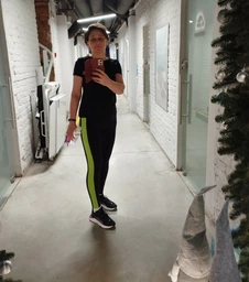Леггинсы спортивные GIULIA LEGGINGS SPORT XS Черно-зеленые фото от покупателей 1