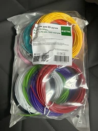 Пластик для 3D-ручек RZTK ArtPen PLA 1.75 мм 10 метров х 10 шт (PLA100) фото от покупателей 10