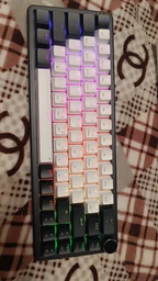 Клавиатура беспроводная GamePro Asgard Valhalla MK210W Pro 65% RGB Wireless/Bluetooth/USB White фото от покупателей 1