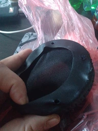 Амбушюры велюровые для наушников универсальные 100мм, 10см black черные фото от покупателей 5