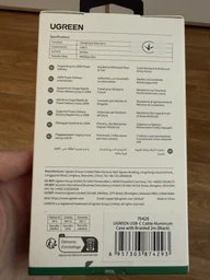 Кабель UGREEN US316 USB-C to USB-C 100W QC4.0 PD3.0 5A 2m Black (70429) фото від покупців 3
