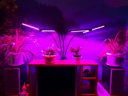 Фитолампа светодиодная LED Plant Grow Light на 4 лампы для роста растений на прищепке фитосветильник для комнатных цветов, рассады фото от покупателей 13