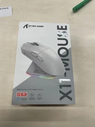 Беспроводная Мышь ATTACK SHARK X11 Красная 2.4G/Bluetooth/Провод, Сенсор PAW3311 22000 DPI