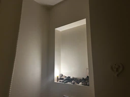 Светильник настенный LED с датчиком движения Induction lamp, беспроводная аккумуляторная LED лампа-ночник под дерево с теплым светом и магнитным креплением, для спальни, коридора, декора Светлое дерево AND-850-LightWood