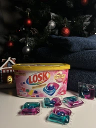 Капсули для прання Losk Power Caps Color Ароматерапія Ефірні олії та аромат Малазійської квітки 22 шт. (9000101802467) (247910) фото від покупців 7