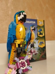 Конструктор LEGO Creator Экзотический попугай 253 детали (31136) фото от покупателей 1