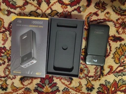 Повербанк 20000 mAh 65W для ноутбука powerbank Yoki MaxCap PD/QC з LED-дисплеєм і кабелем Type-C пауербанк для роутера смартфона телефону епл айфона iphone самсунг samsung фото від покупців 8