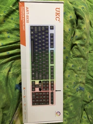 Клавиатура проводная игровая RIAS TLK 87 с RGB подсветкой USB Black (3_05774) фото от покупателей 8