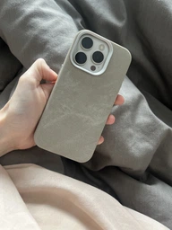 Чохол Shammy Case with MagSafe IPhone 15 Pro Stone фото от покупателей 1
