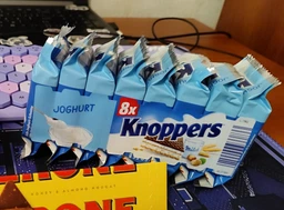 Вафли Storck Knoppers Joghurt 8 x 25г