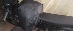 Розкладна сумка на багажник велосипеда до 20L велосипедна сумка штани трансформер з дощовиком фото від покупців 2
